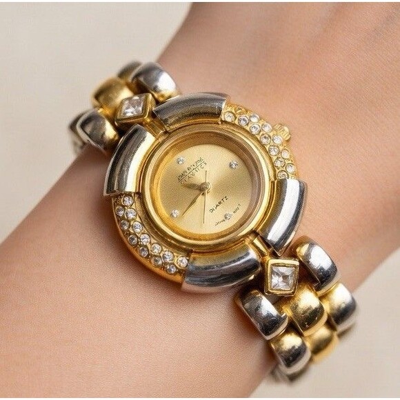 Joan Rivers Classics Collection Gold Tone  Rhinestone Watch - Parts and Repair main image 10
